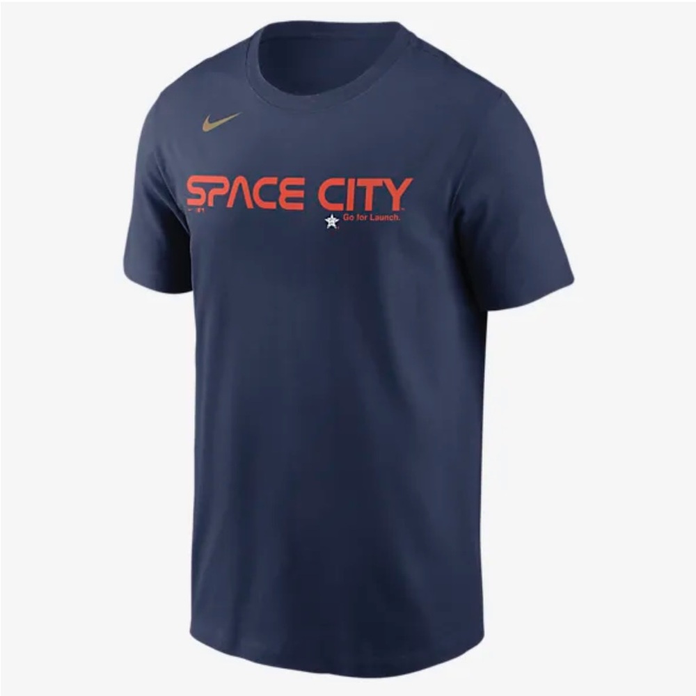 Nike Space City Astros Alvarez Jersey Tshirt
